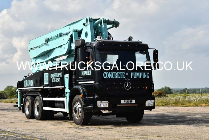 CONCRETE PUMPING PUM 9P 25dv0293