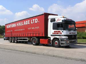 BENTONS HAULAGE Y338 COE