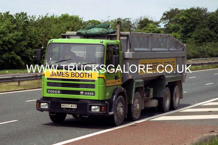BOOTH, JAMES M920 MVR