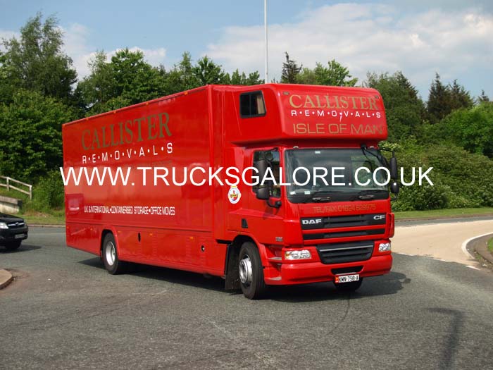 CALLISTER REMOVALS KMN-758-A