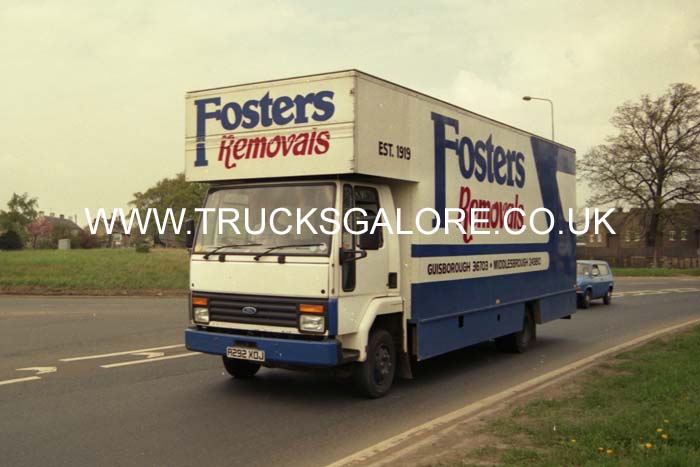 FOSTERS REMOVALS A292 XDJ