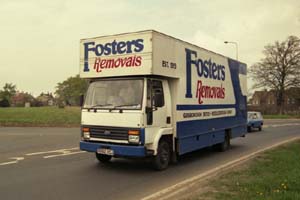 FOSTERS REMOVALS A292 XDJ