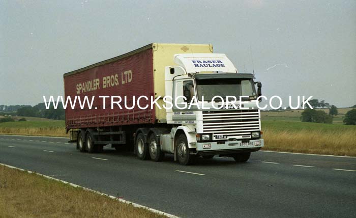 FRASER HAULAGE E889 BRS