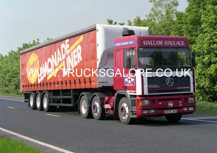 HALLAM HAULAGE G375 JKY