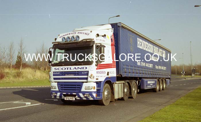 HENDERSON HAULAGE SF51 PVO