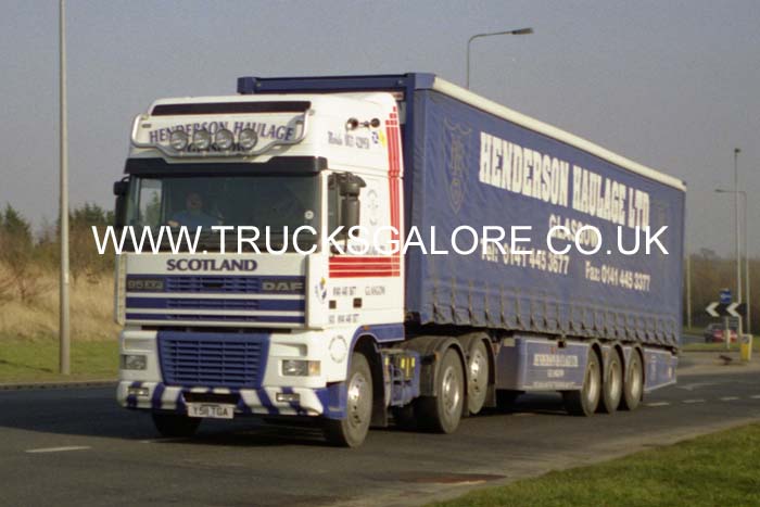 HENDERSON HAULAGE Y511 TGA