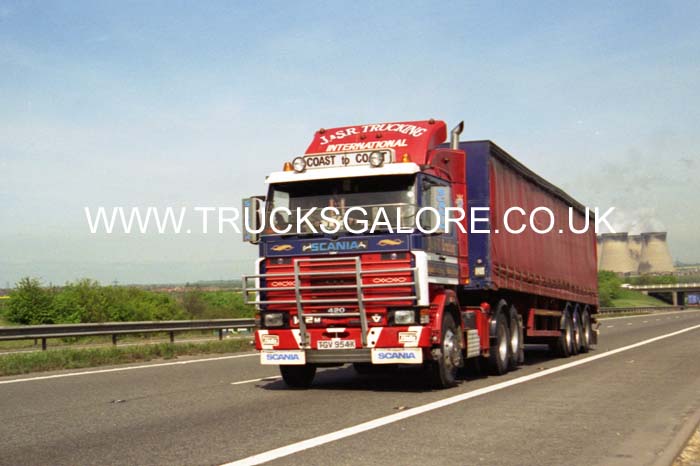 J&SR TRUCKING TGV 954X