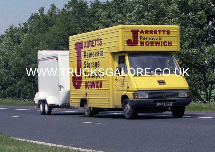 JARRETTS REMOVALS J29 BEX