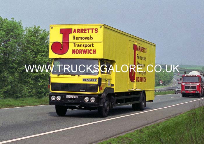 JARRETTS REMOVALS J303 BVG