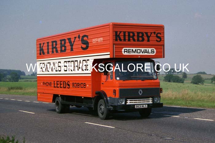 KIRBYS REMOVALS B631 MLS