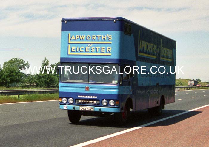 LAPWORTHS (LEICESTER) DTJ 154Y