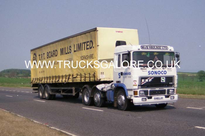 M&B HAULAGE E418 LJX