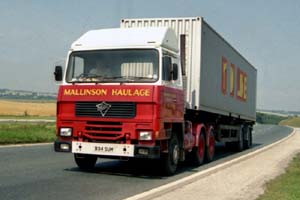 MALLINSON HAULAGE B34 SUM