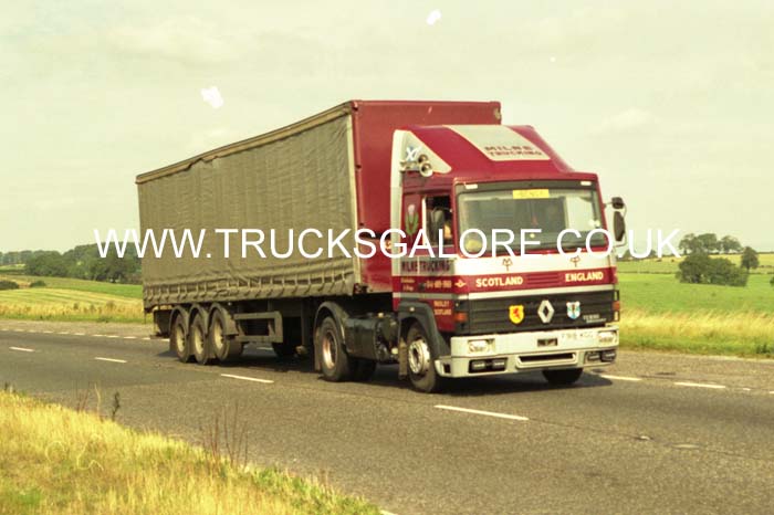 MILNE TRUCKING F918 KGG