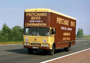 PRITCHARD REMOVALS  WCC 459V