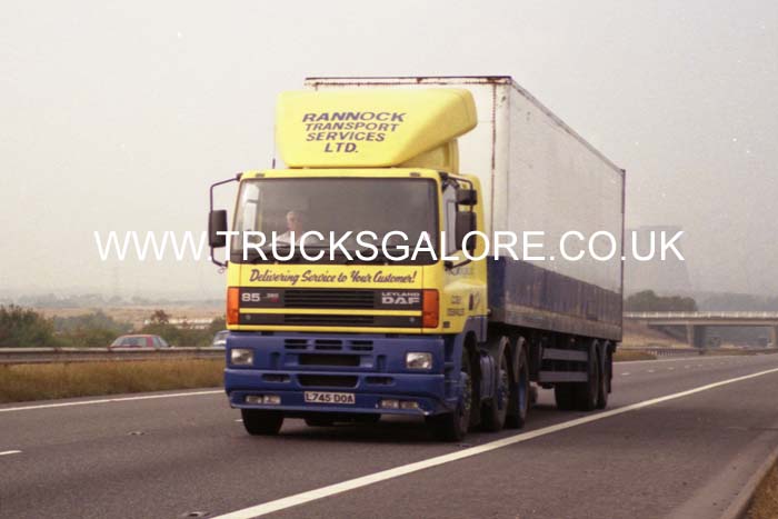 RANNOCK TRANSPORT L745 DOA