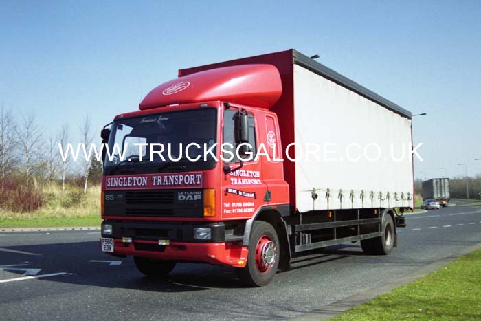 SINGLETON TRANSPORT P580 EOV