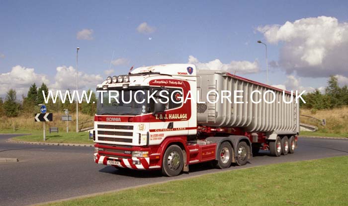 T&J HAULAGE  Y299 XCK