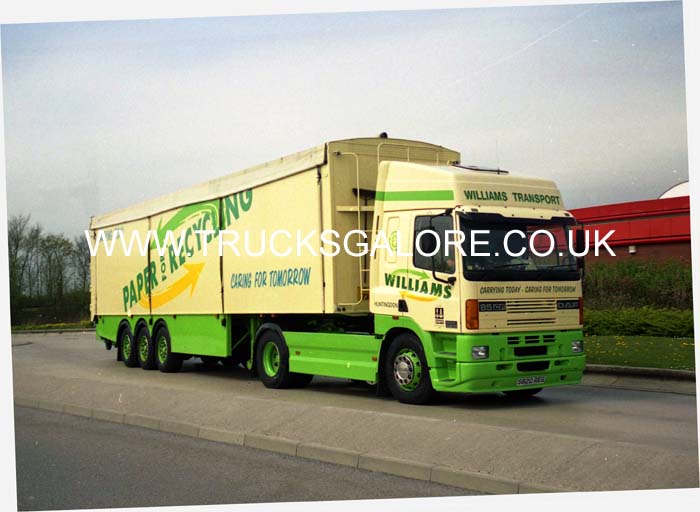 WILLIAMS TRANSPORT S820 REG